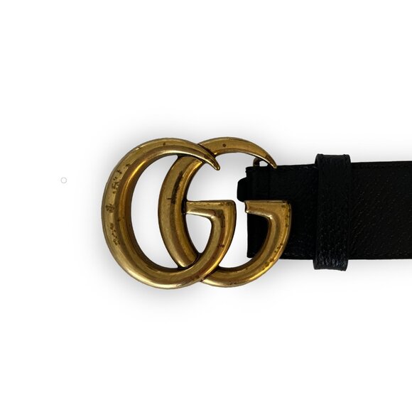 Gucci Black Belt Size 85 - Picture 2 of 4